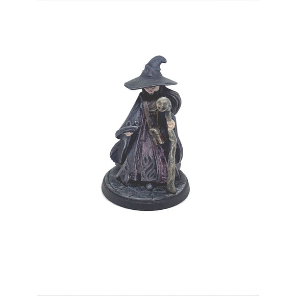 Witch Evil Domain Shadow Acolyte Cleric NPC Dungeons Dragons DnD Hand Painted - Picture 8 of 10